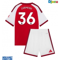 Arsenal Martin Zubimendi #36 Domaci Dres za djecu 2026-27 Kratak Rukav (+ Kratke hlače)
